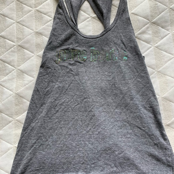 Gray pure barre tank - Picture 3 of 4